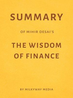 cover image of Summary of Mihir Desai's the Wisdom of Finance